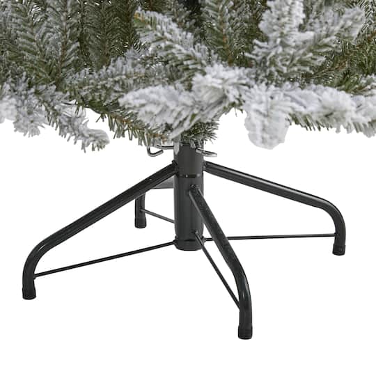 5ft. Pre-Lit West Virginia Spruce Artificial Christmas Tree, Clear LED Lights